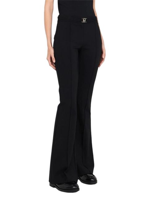 Pantaloni flare con cintura, colore nero LIU JO | MF5143-J918922222
